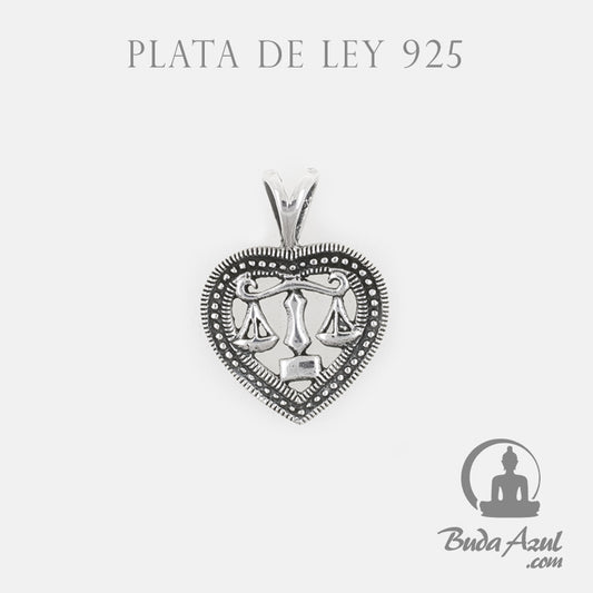 Colgante Plata de Ley 925 HOROSCOPO LIBRA REF. 490