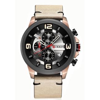 RELOJ CURREN HOMBRE M8288 GRIS-DORADO