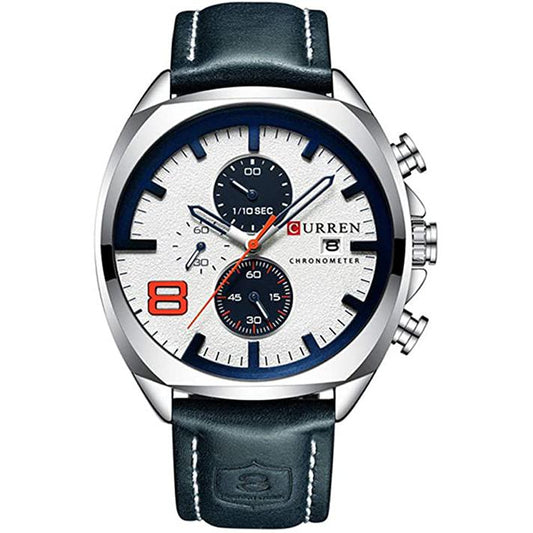 RELOJ CURREN HOMBRE M8324 BLANCO