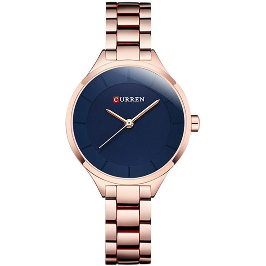 RELOJ CURREN MUJER 9015 AZUL-ROSA