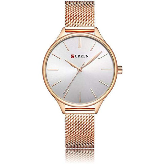 RELOJ CURREN MUJER 9024 BLANCO-ROSA