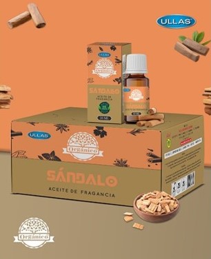 Aceite orgánico ULLAS SÁNDALO