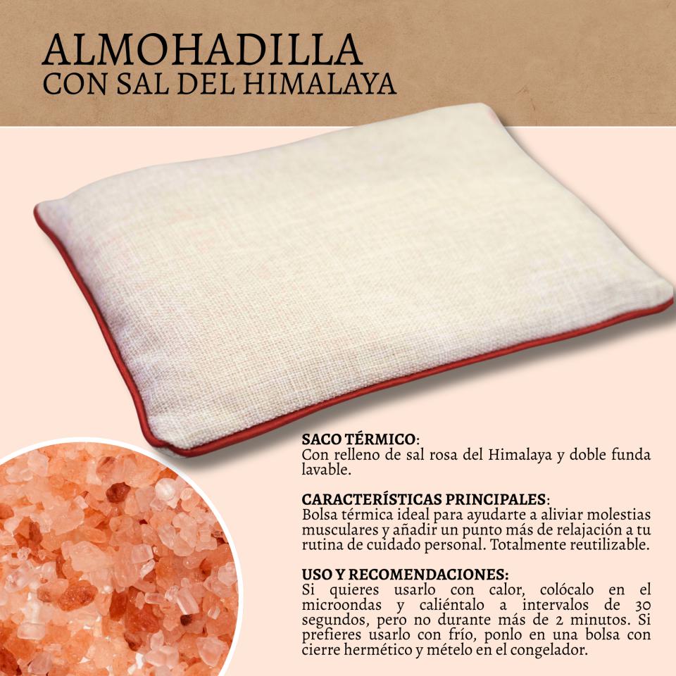 Almohadilla con Sal del Himalaya
