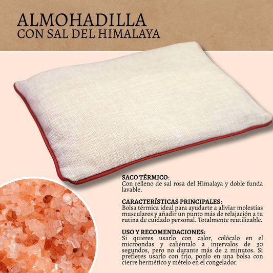 Almohadilla con Sal del Himalaya