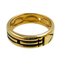 Anillo Acero Dorado ATLANTE REF. 6 - "Talla 9"