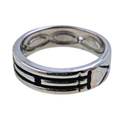 Anillo Acero Plateado ATLANTE REF. 6 - "Talla 8"