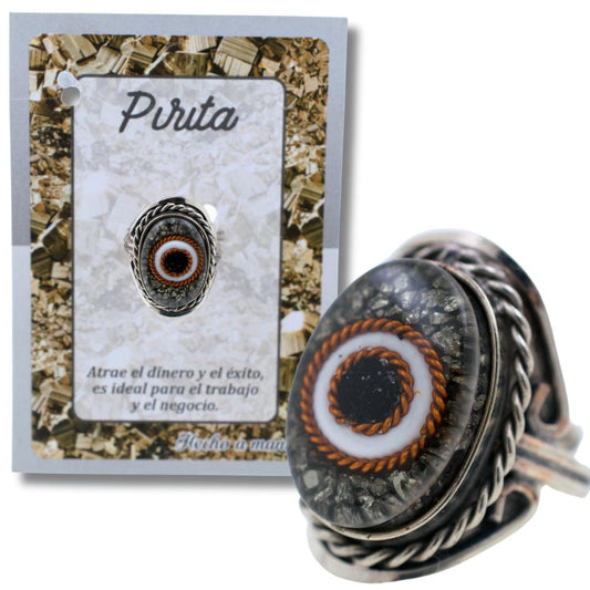 Anillo Alpaca Ojo PIRITA REF. 6