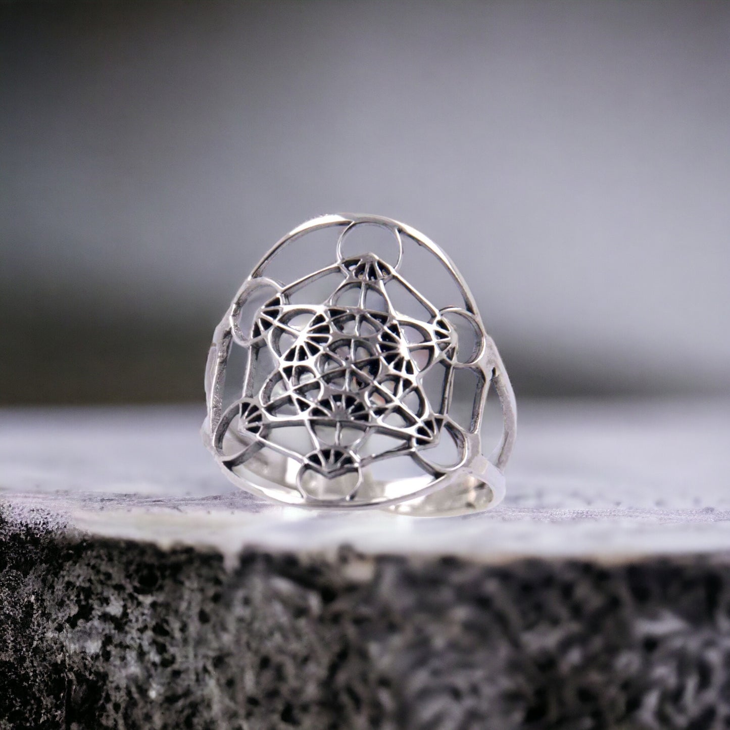 Anillo Plata de Ley 925  METATRON Plata de Ley REF 690
