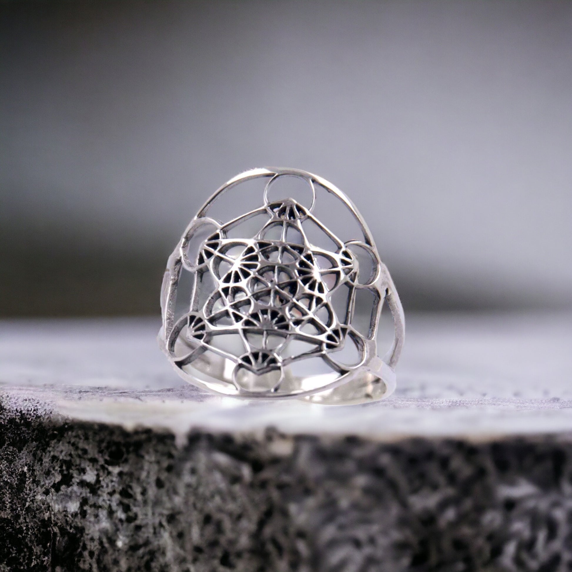 Anillo Plata de Ley 925  METATRON Plata de Ley REF 690