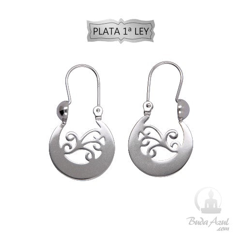 Arete Canario Plata de Ley REF. 790