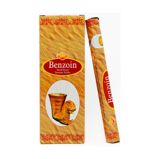 Incienso BENZOIN 6 cajitas 120 grs. SAC