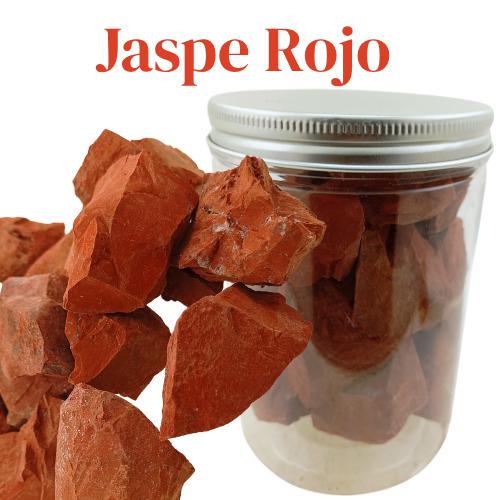BOTE DE MINERAL BRUTO JASPE ROJO