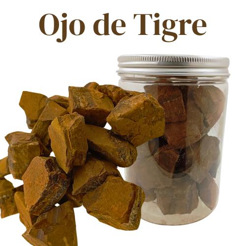 BOTE DE MINERAL BRUTO OJO DE TIGRE