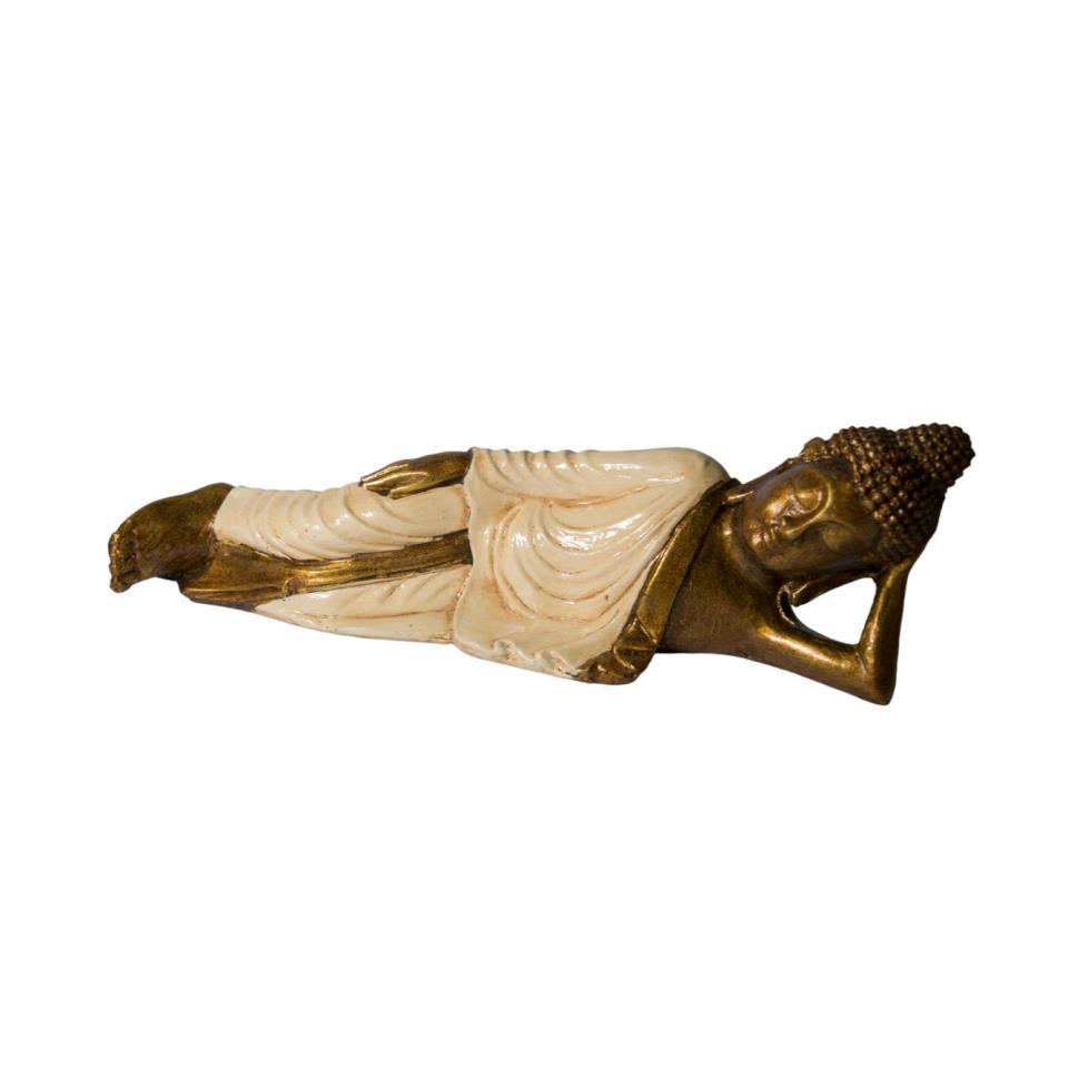 BUDA ACOSTADO 30 CM REF. 690 - 39 - BLANCO