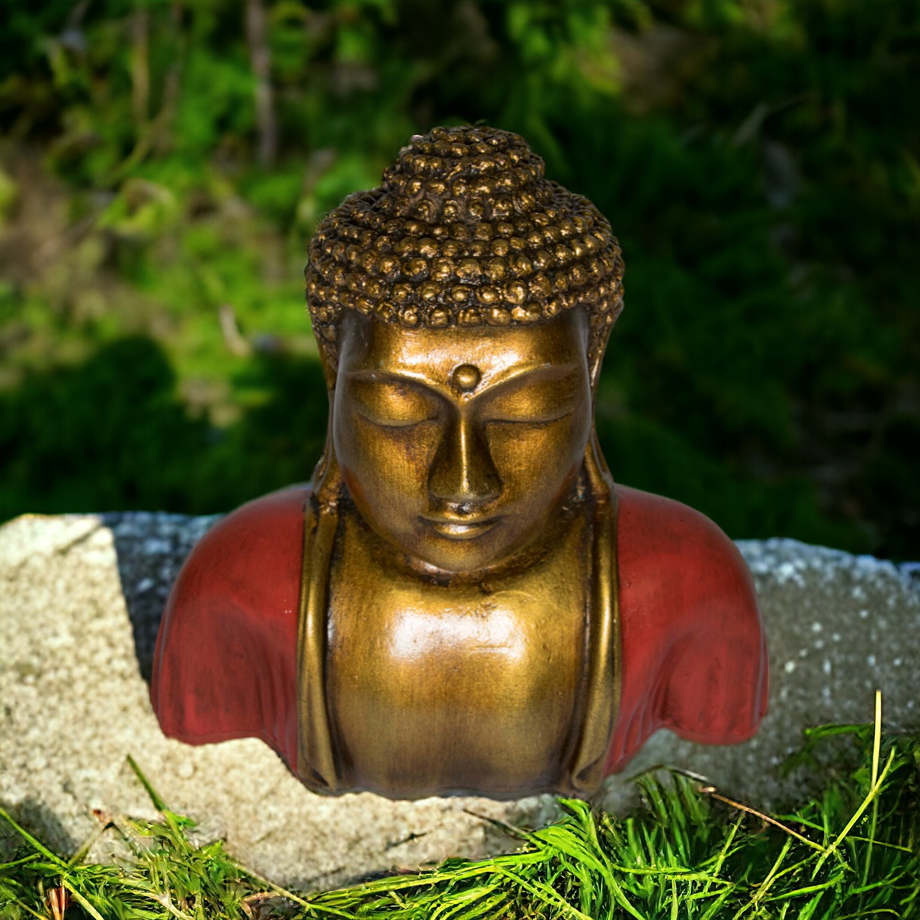 BUSTO BUDA 26 CMS REF. 1290 - 40 ROJO