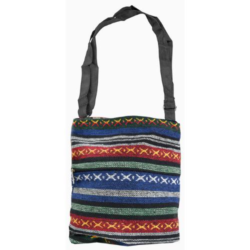 Bolso Hippe Azul 23x27cm