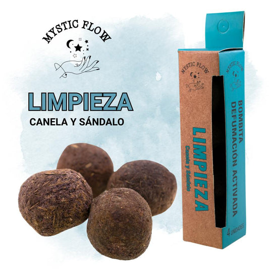 Bombita defumación Mystic Flow LIMPIEZA