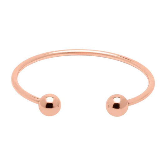 Brazalete Acero Pulso rosa Bolas 65*4mm