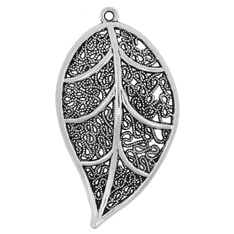 COLGANTE METAL HOJA