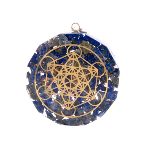 COLGANTE ORGONITA 40 MM METATRON REF. 200 - LAPISLAZULI