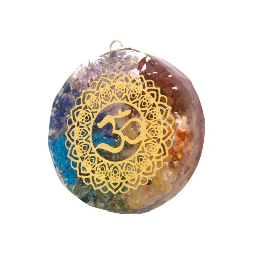COLGANTE ORGONITA CHAKRAS 40 MM REF. 200
