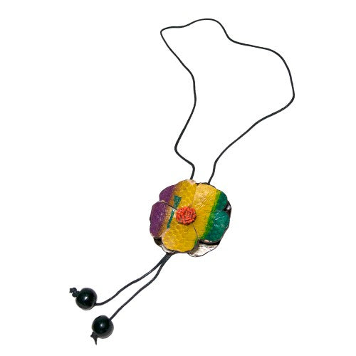 COLLAR CUERO FLOR REF 180-28 - Mod. 2