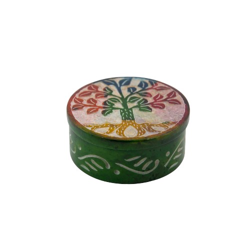 Caja 3" Piedra Verde Árbol REF 290 - Mod 02