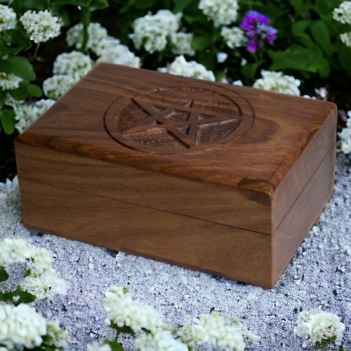 Caja madera 15x10 estrella REF 790