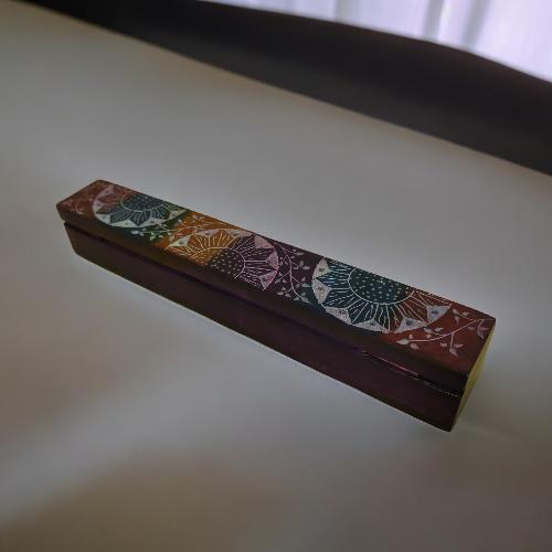 Caja quemador piedra 26,5x4,5cm multicolor NO9905E