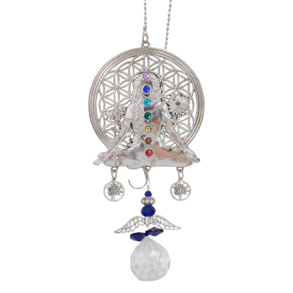 Colgador Ojo Turco 7 Chakras Grande Feng Shui - 6