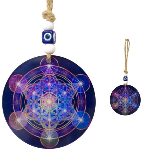Colgador Ojo Turco Cristal Metatron REF.6