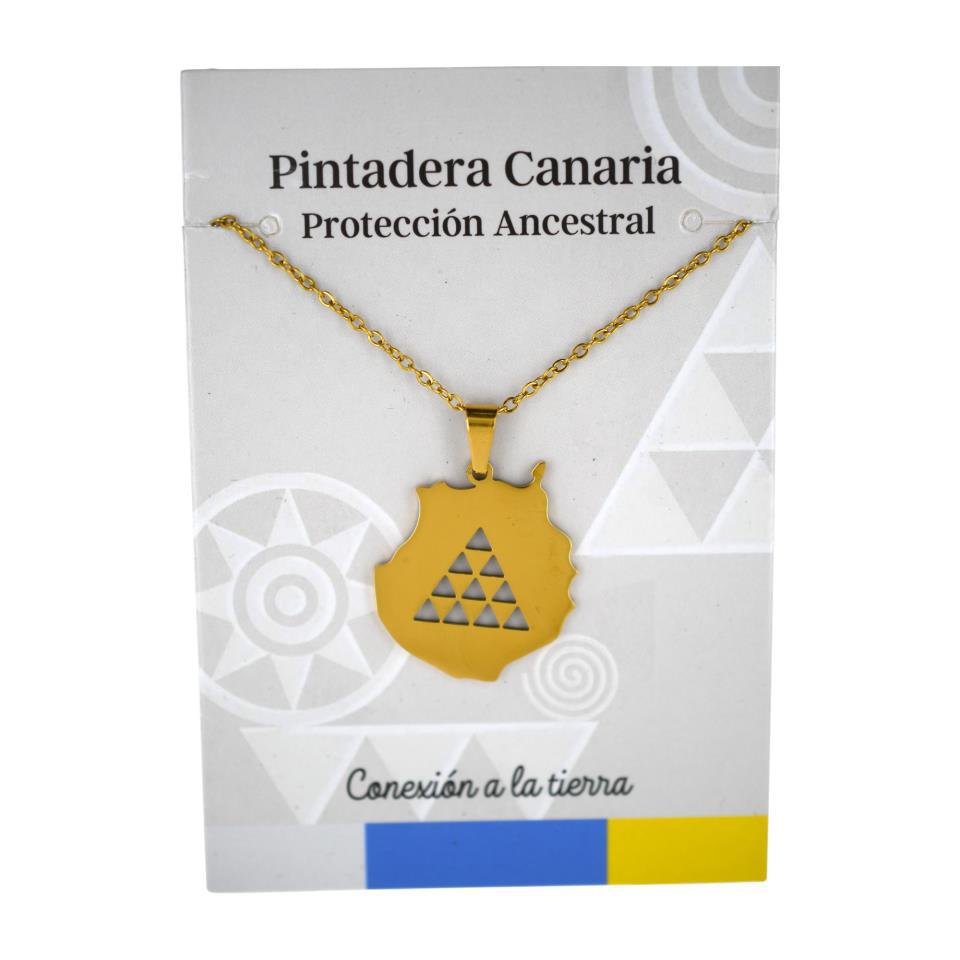 Colgante Acero D Isla de Gran Canaria Pintadera 5