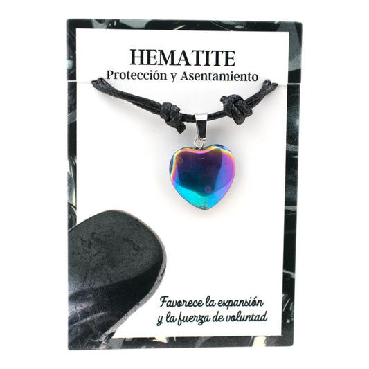 Colgante Corazón HEMATITE 3