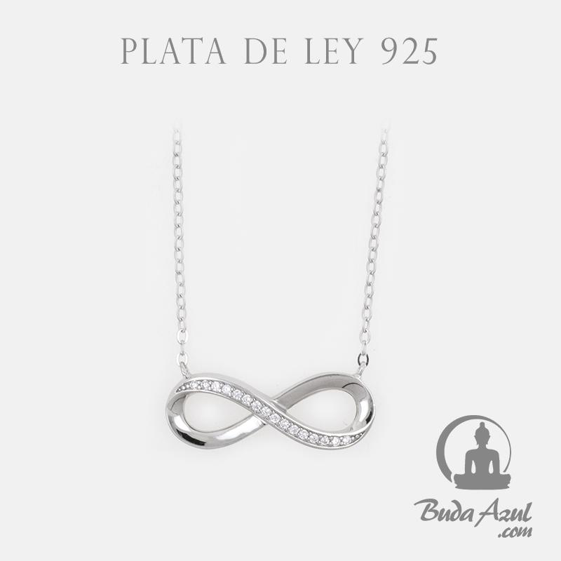 Colgante Plata INFINITO + CADENA CIRCONITA REF1190
