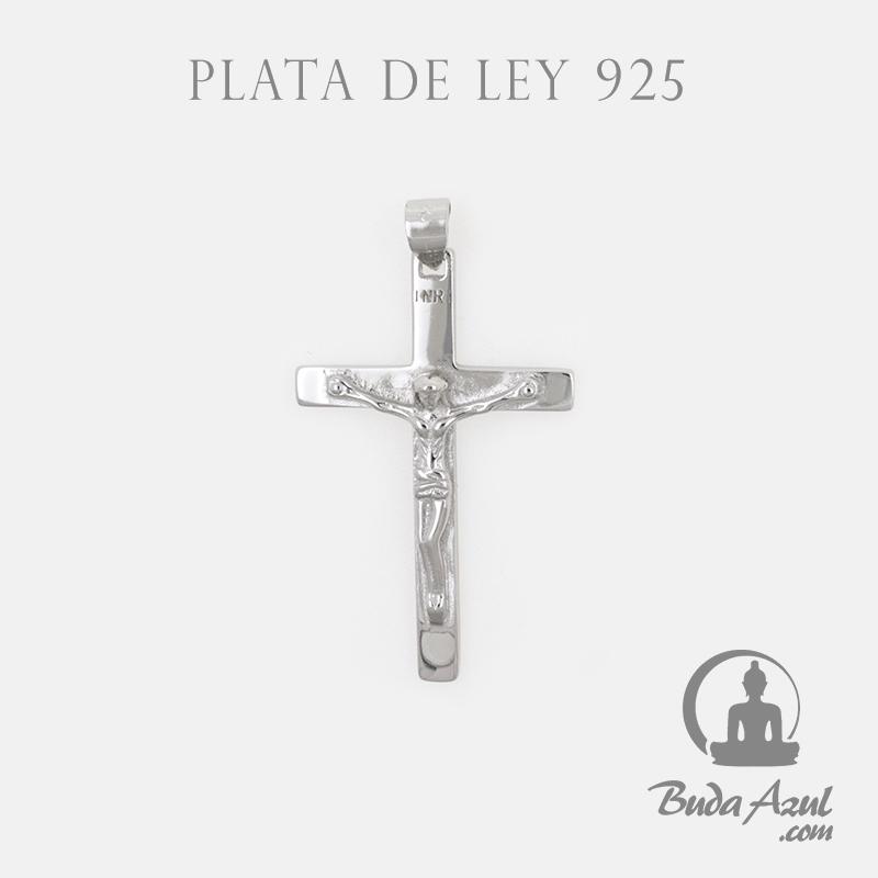 Colgante Plata de Ley 925 CRUZ CON CRISTO REF. 790