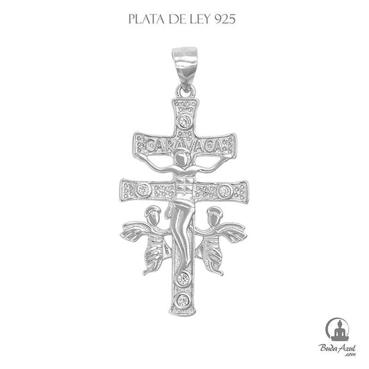 Colgante Plata de Ley 925 CRUZ DE CARAVACA 5,90