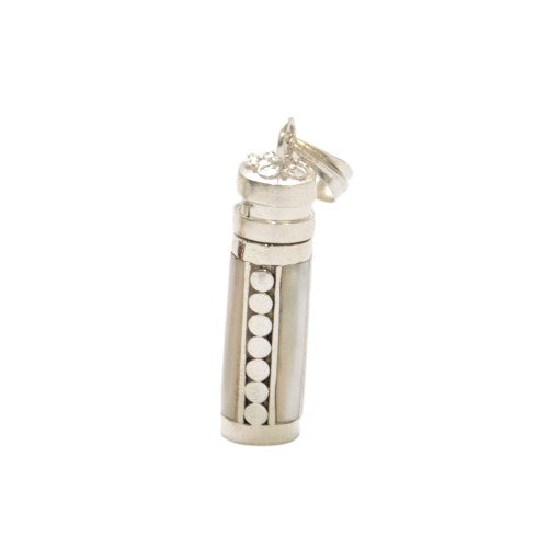 Colgante Plata de Ley 925 Cofre de los Deseos - PERLA REF 1490