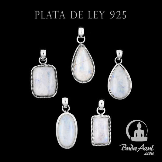 Colgante Plata de Ley 925 PIEDRA LUNA REF. 1600
