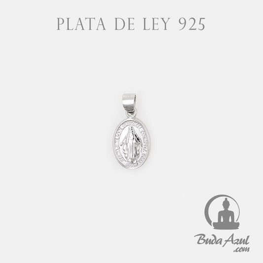 Colgante Plata de Ley 925 VIRGEN RELIEVE REF. 490