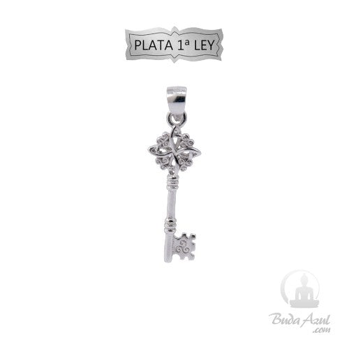 Colgante Plata de Ley Llave Nudo de Bruja REF290