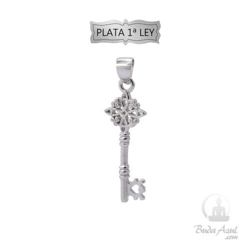 Colgante Plata de Ley Llave Nudo de Bruja REF390