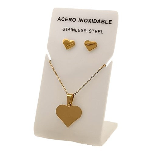 Conjunto Acero Dorado Mod. 08