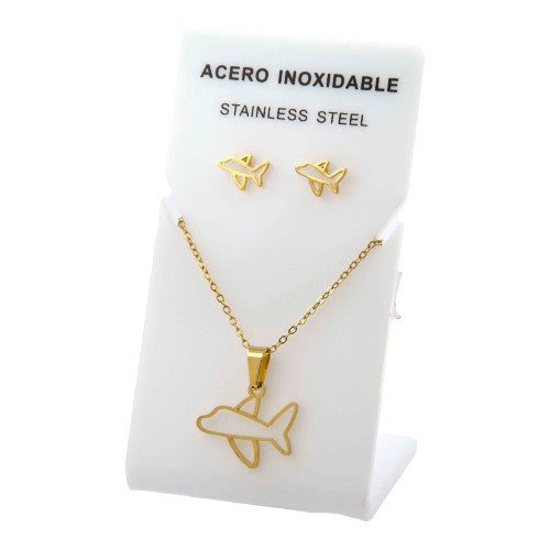 Conjunto Acero Dorado Mod. 12