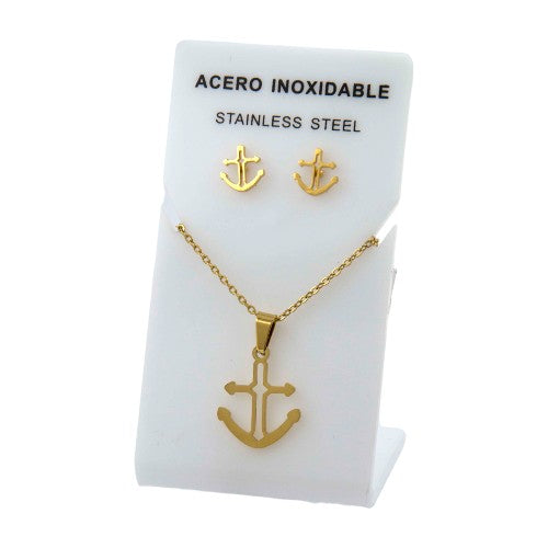 Conjunto Acero Dorado Mod. 15