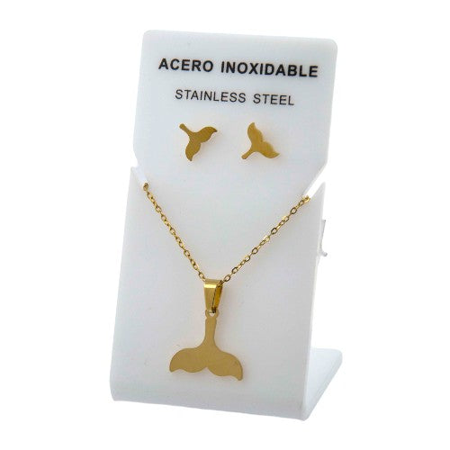 Conjunto Acero Dorado Mod. 17