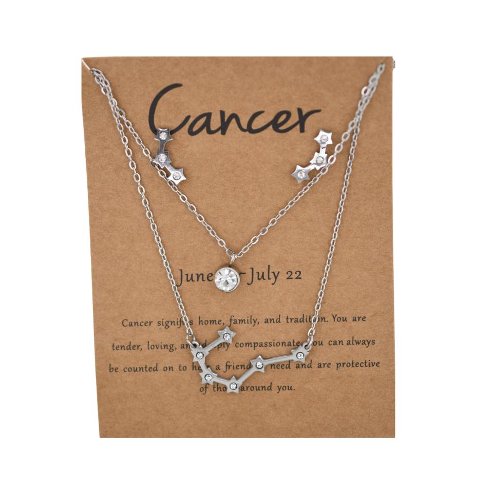 Conjunto Acero Pendiente más colgante Cáncer