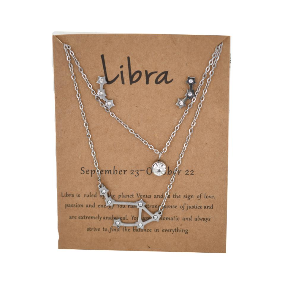 Conjunto Acero Pendiente más colgante Libra