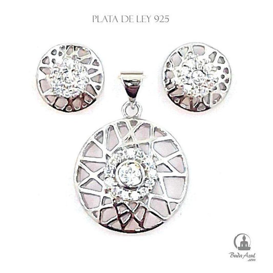 Conjunto Plata de Ley 925 MANDALA REF. 1580