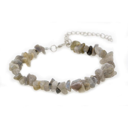 Pulsera Chip con Cadena Labradorita
