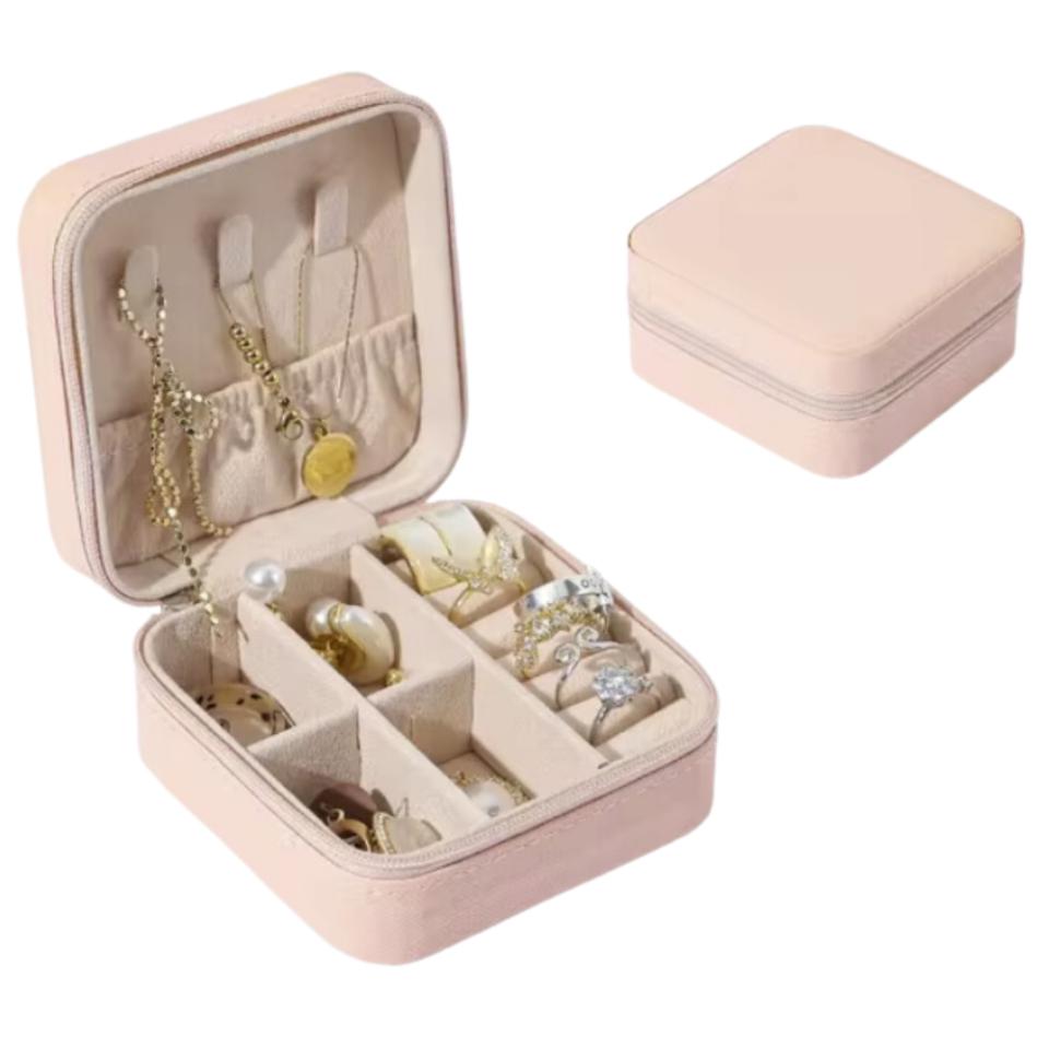 Joyero de Viajes de cuero sintético - ROSA
